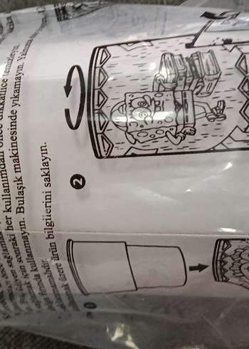 burger king 2 li sarı oyuncak - Görsel 2