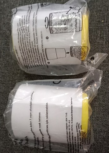 burger king 2 li sarı oyuncak - Görsel 4