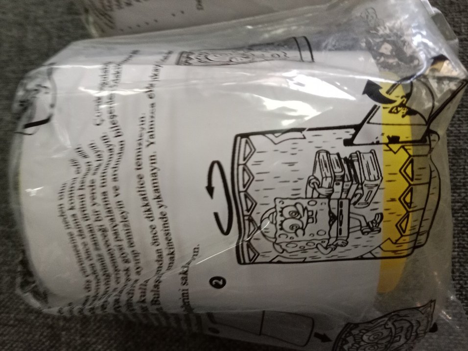 burger king 2 li sarı oyuncak - Görsel 5