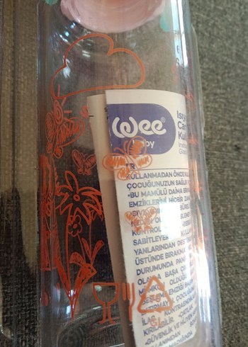 Pastel Pembe Bebek Biberonu - Görsel 7