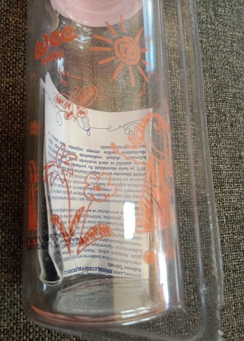 Pastel Pembe Bebek Biberonu - Görsel 6