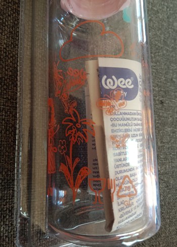 Pastel Pembe Bebek Biberonu - Görsel 4