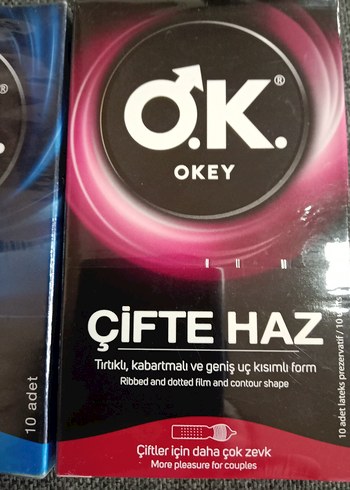 O.K. Klasik ve Çifte Haz Prezervatif Seti - Görsel 5