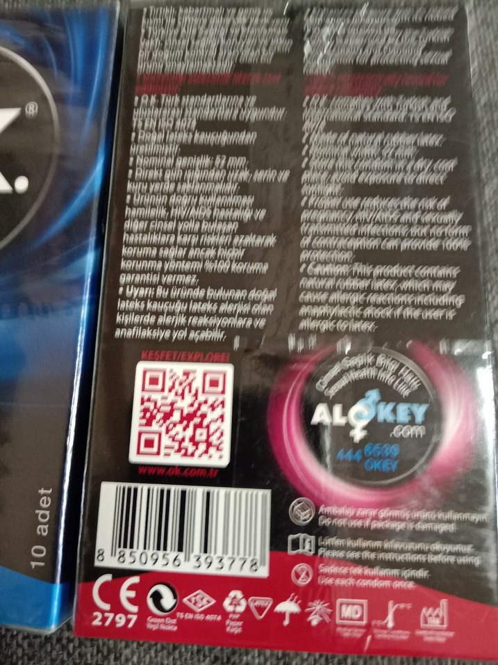 O.K. Klasik ve Çifte Haz Prezervatif Seti - Görsel 4