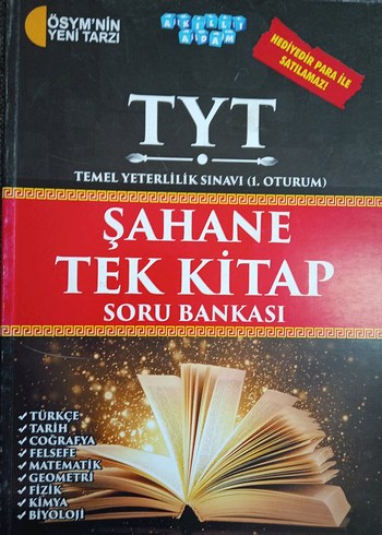 yeni tyt şahane tek Kitap