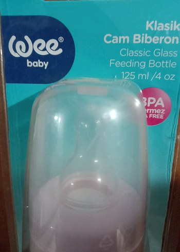 yeni Mavi cam Bebek Biberonu 0-6 Ay - Görsel 7