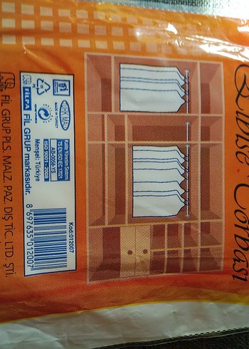 2 li yeni şeffaf küçük boy elbise kılıfı - Görsel 4