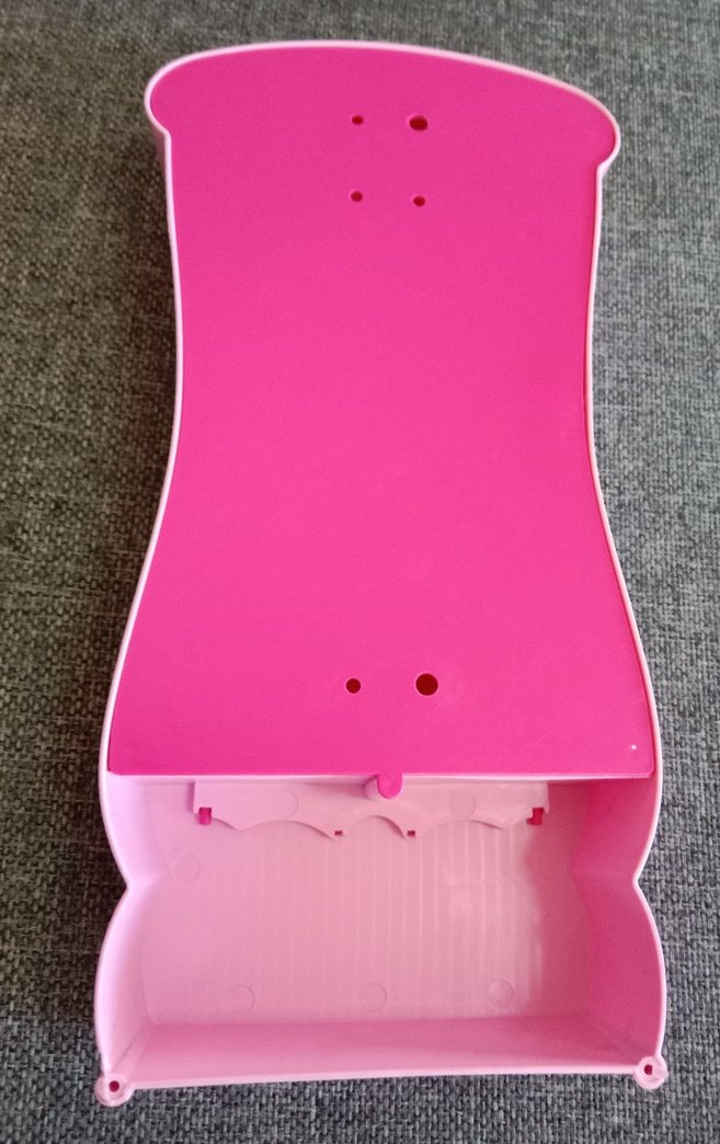 Pembe Pastel Çocuk Dolabı Oyuncak - Görsel 3