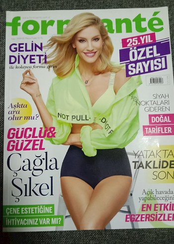forr anté Özel Sayısı - Çağla Şikel Kapak