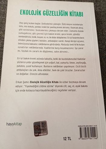 Beden Ekolojik Güzelliğin Kitabı - Erkan Şamcı