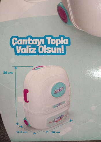 Beden Renk Doktor Seti Çantalı Eğitici Oyuncak