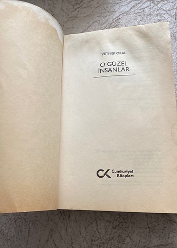 Zeynep Oral - O Güzel İnsanlar Kitabı - Görsel 7