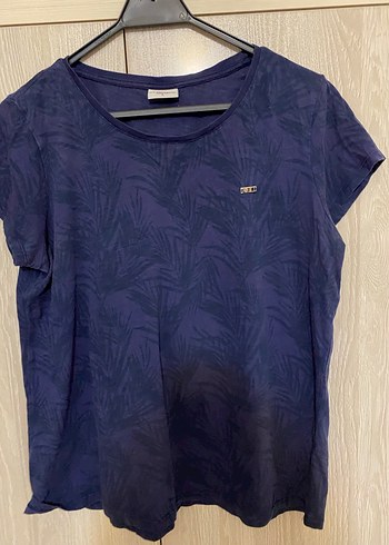 US POLO ASSN Lacivert Baskılı Kadın Tişört - Görsel 2