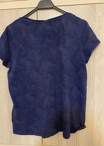 US POLO ASSN Lacivert Baskılı Kadın Tişört - Görsel 8