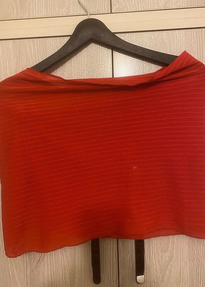 Kırmızı pareo - Görsel 3