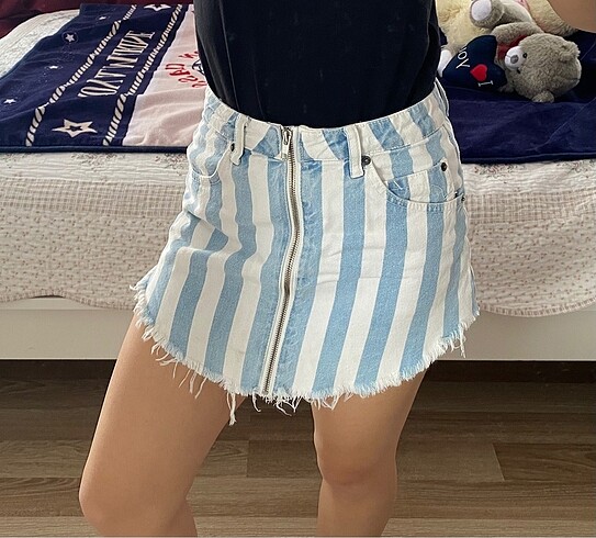 s Beden çeşitli Renk Kot etek