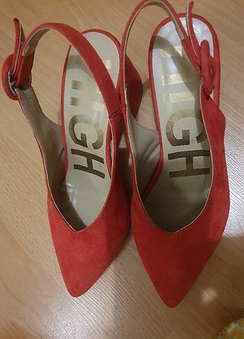 Shoe Tek Kırmızı topuklu ayakkabı