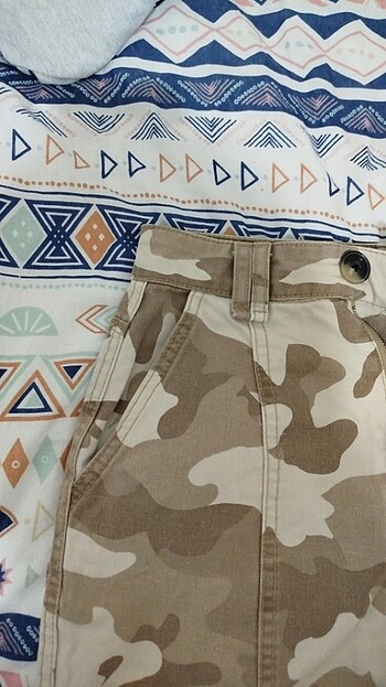 34 Beden Kamuflaj jogger jean
