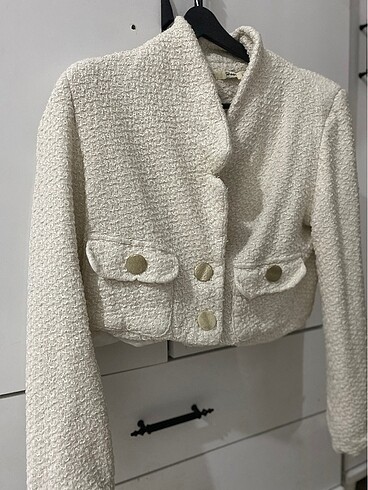 Diğer Crop blazer ceket