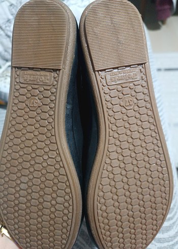 Siyah Dolgu Topuklu Kadın Babet - Görsel 2