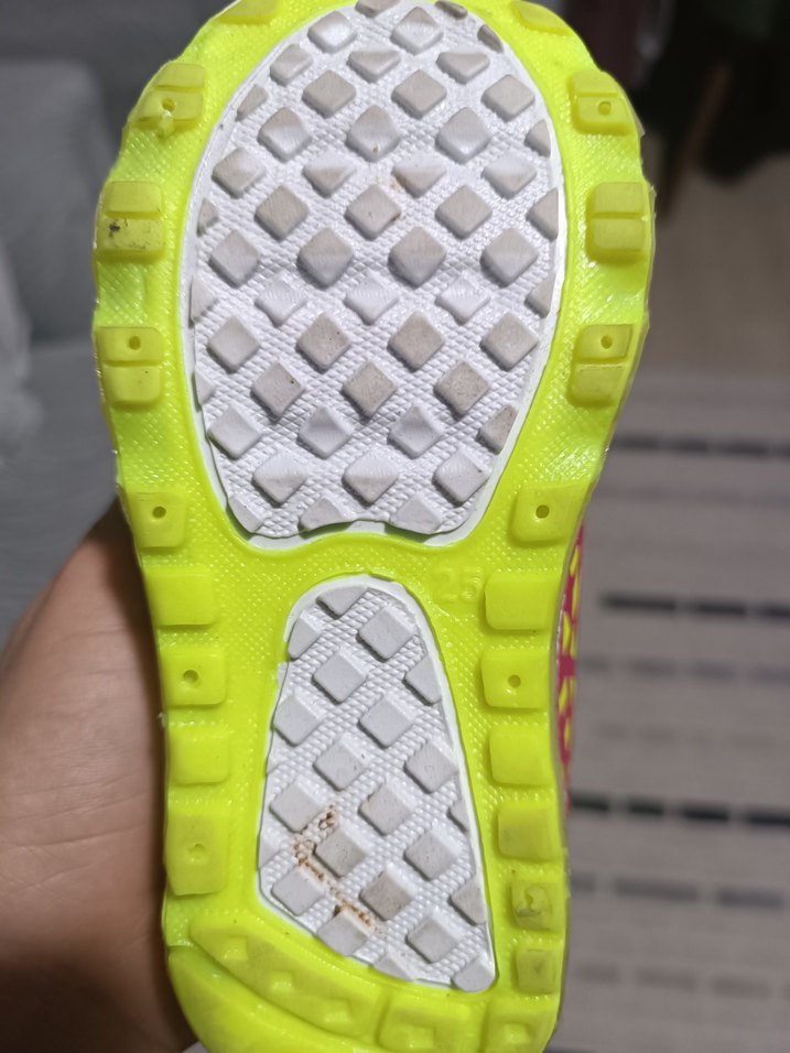 Kız Çocuk Pembe Renkli Velcro Spor Ayakkabı - Görsel 3