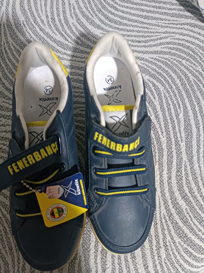 Fenerbahçe Baskılı Erkek Çocuk Spor Ayakkabı - Görsel 2