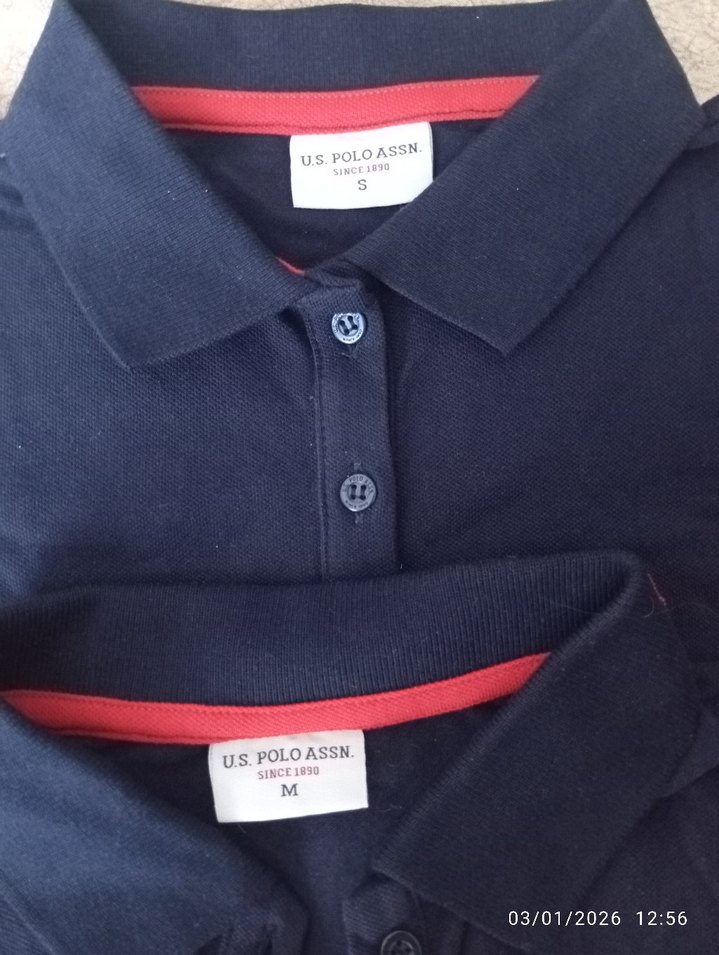 kadınLacivert Polo Yaka Kısa Kollu Tişört - Görsel 2