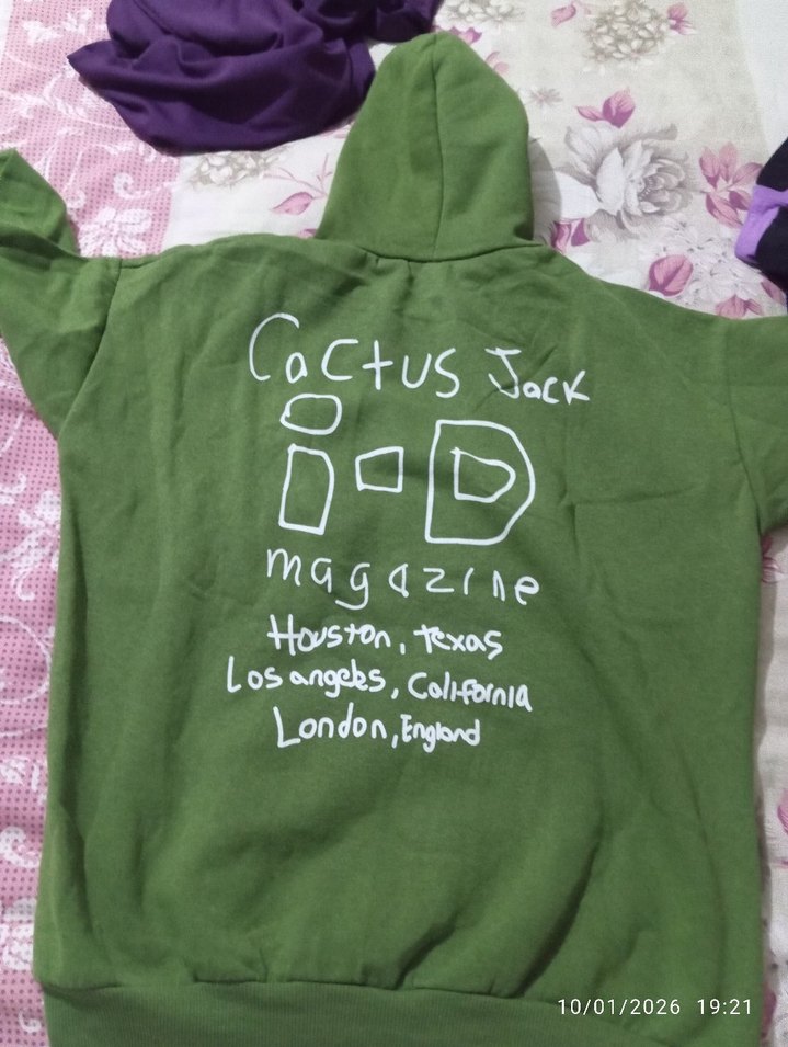 Kadın Yeşil Kapüşonlu Sweatshirt - Görsel 2