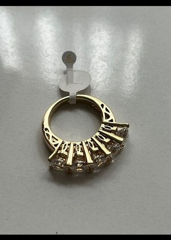 Gold xumping beştaş yüzük 6 no - Görsel 2