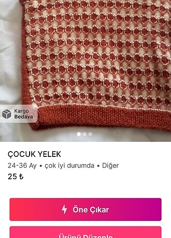18-24 Ay Beden BEBEK YELEKLERİ yeni gibi