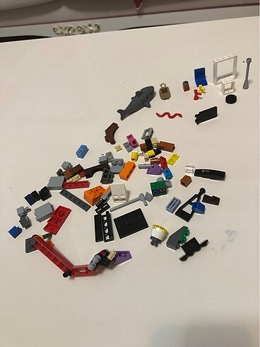  Beden Renk Lego köpek balığı