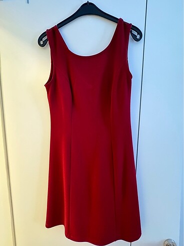 Bordo elbise