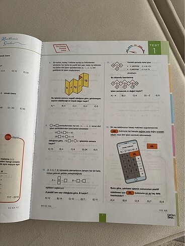 Beden Renk Tyt matematik soru bankası