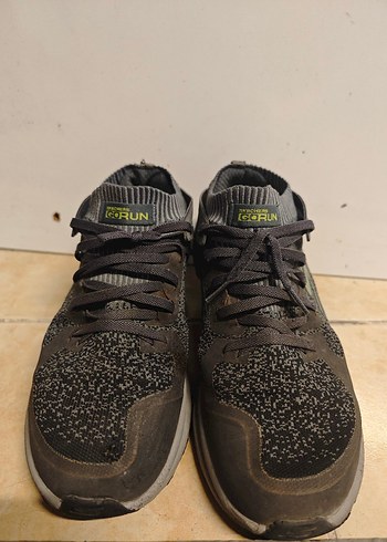 Erkek Gri Spor Ayakkabı Bağcığı - Görsel 4