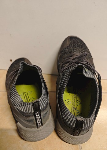 Erkek Gri Spor Ayakkabı Bağcığı - Görsel 5