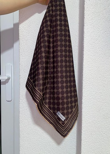 Vakko Siyah Desenli Kadın Fular - Görsel 7