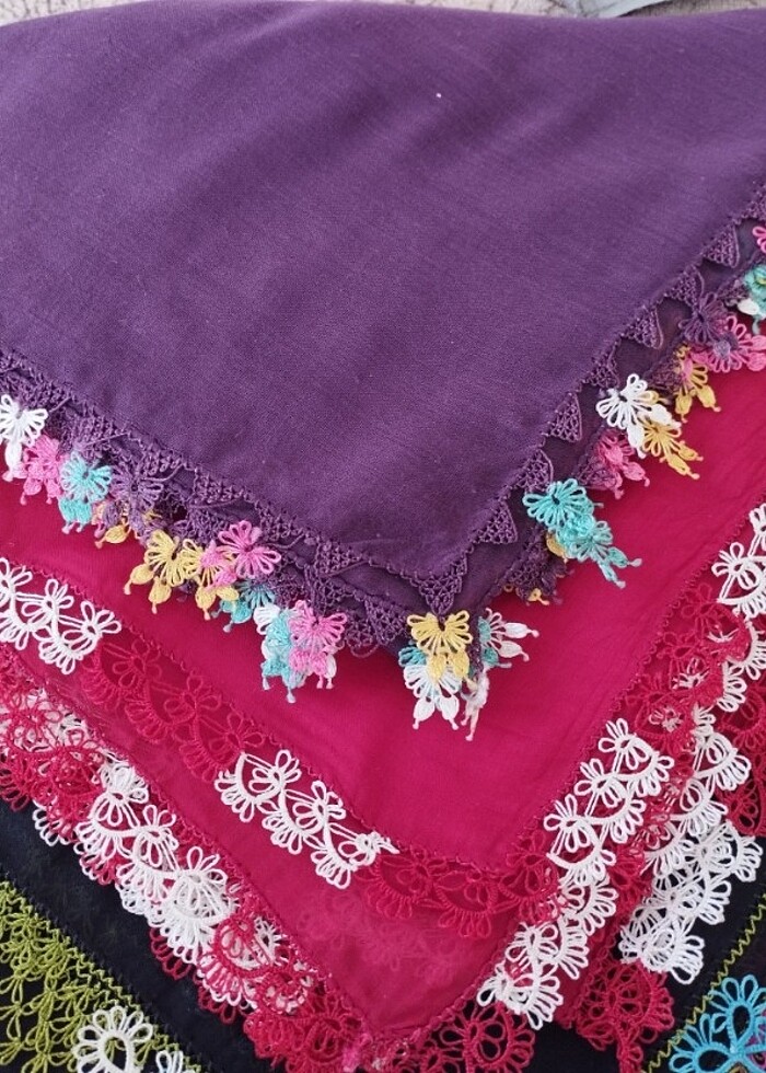 Çeyizlik tülbentler yeni yapıldı - Görsel 3