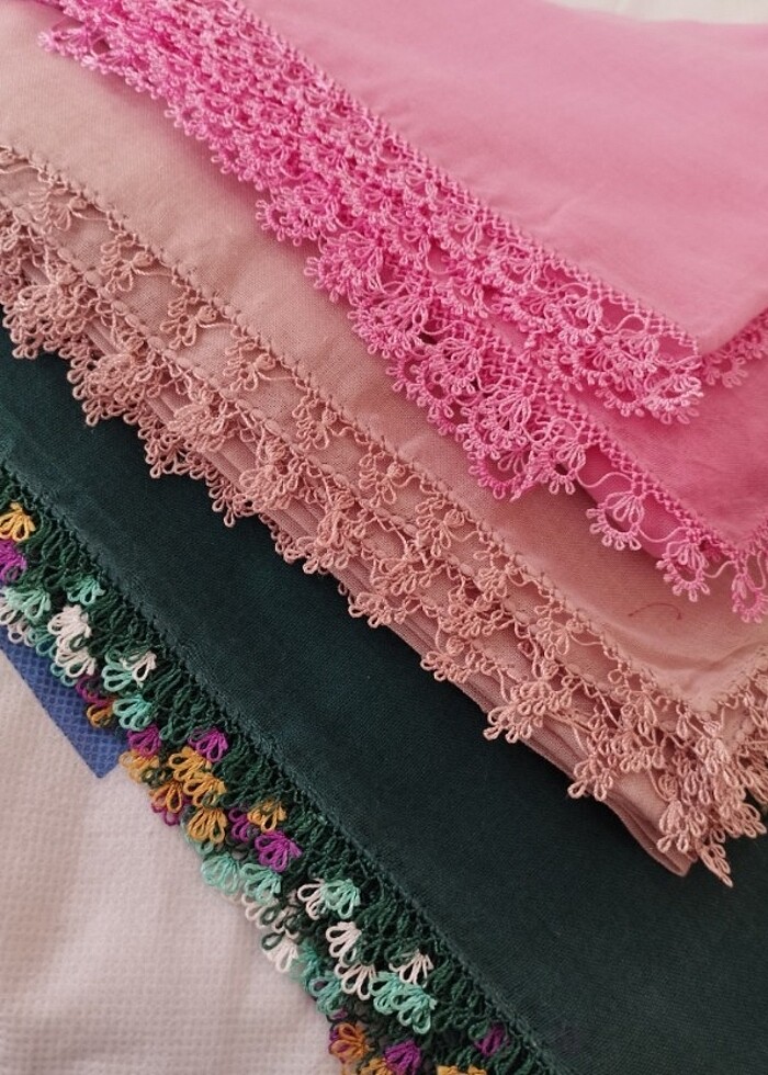 Çeyizlik tülbentler yeni yapıldı - Görsel 5