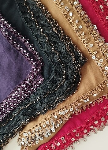 Boncuklu pullu oyalar - Görsel 5