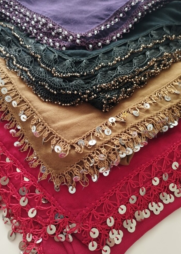 Boncuklu pullu oyalar - Görsel 2