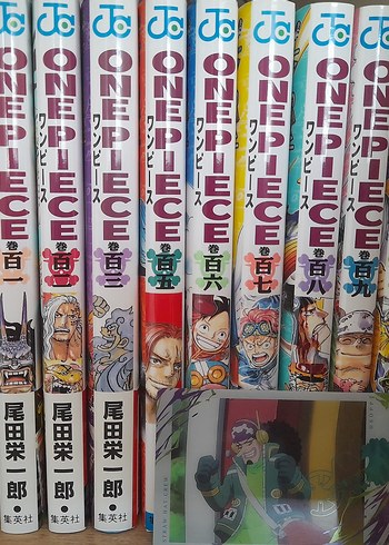One Piece Manga Japonca Ciltler