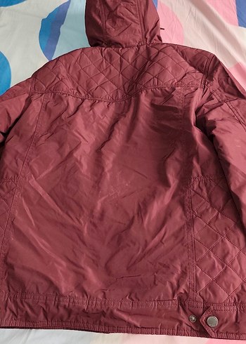 m Beden bordo Renk Bordo Erkek Çocuk Mont