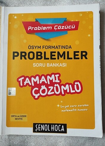  Şenol Hoca Problemler Tamamı Çözümlü 