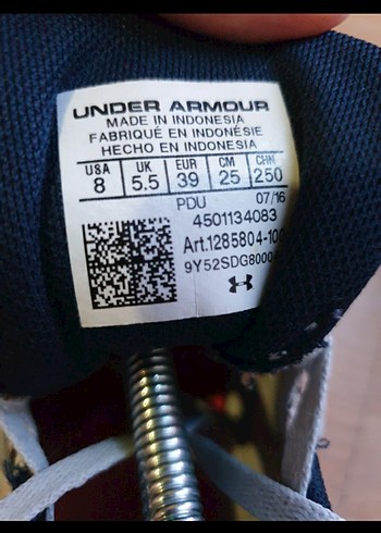 under armour unisex 39.5 - Görsel 3