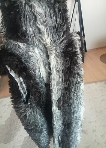 Zara kürk yelek - Görsel 6