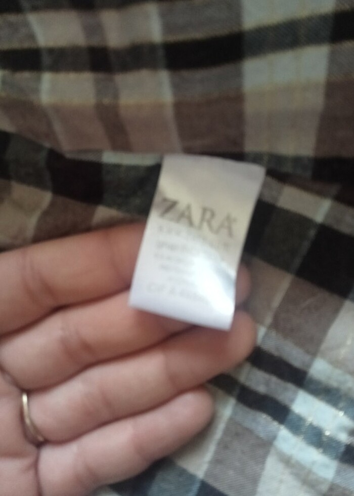 Zara kürk yelek  - Görsel 3