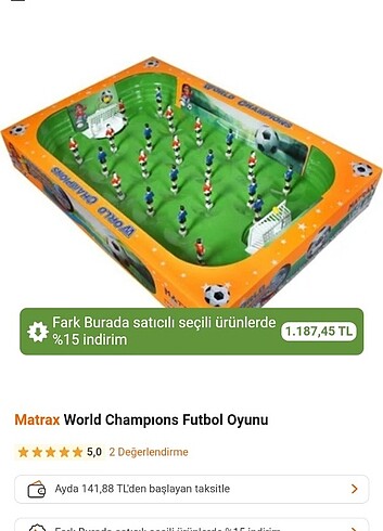 Matrax champions futbol oyunu  - Görsel 5