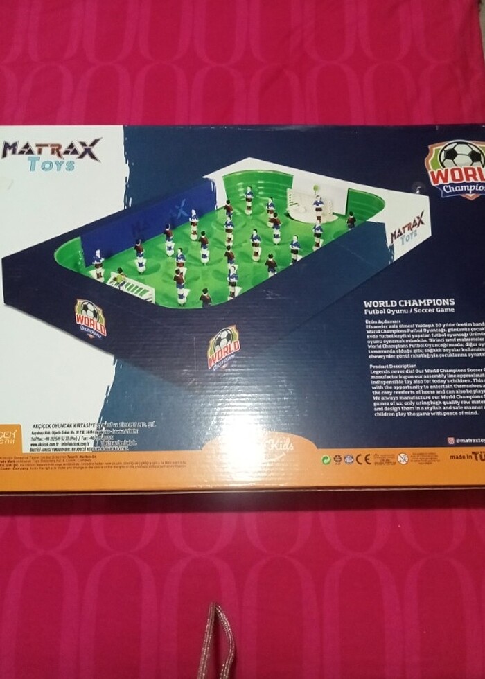 Matrax champions futbol oyunu  - Görsel 2