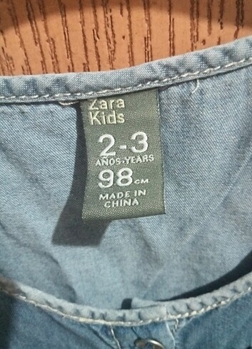 2-3 yaş 2 adet kız çocuk elbise - Görsel 5