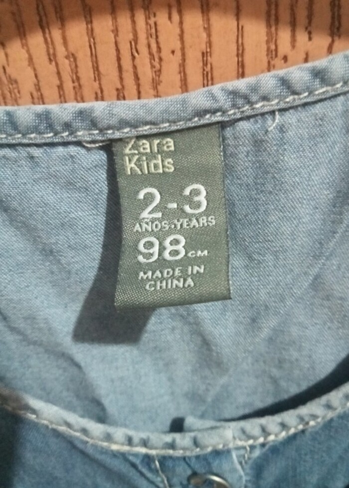 2-3 yaş 2 adet kız çocuk elbise  - Görsel 5